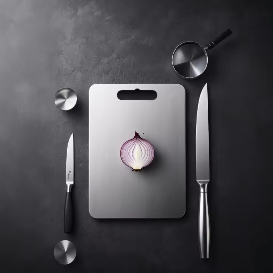 OSTRO™ Stainless Steel Chopping Board