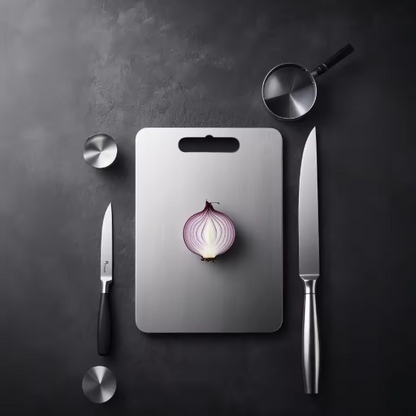 OSTRO™ Stainless Steel Chopping Board